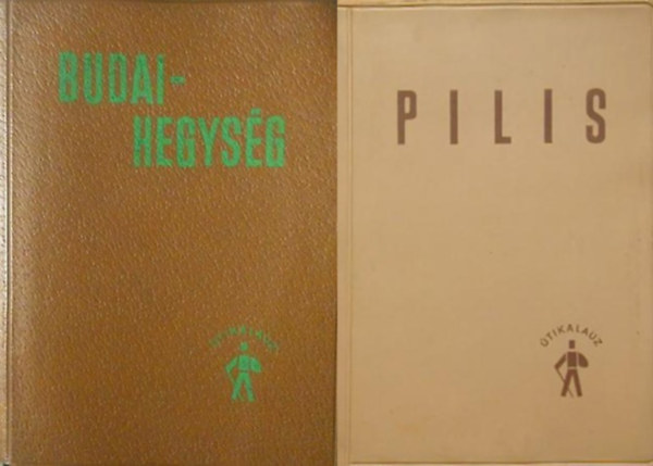 Dr. Pápa Miklós Dely Károly Dr. Mezei Iván Dr. Dénes György - 2 db Útikalauz: Pilis útikalauz (A Pilis-hegység turistatérkép melléklettel) + Budai-hegység útikalauz (A Budai-hegység turistatérkép melléklettel)