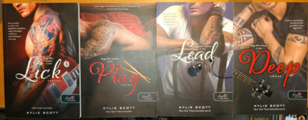 Kylie Scott - Stage Dive-sorozat 1.-4.: Taktus + Futam + Szóló + Tónus