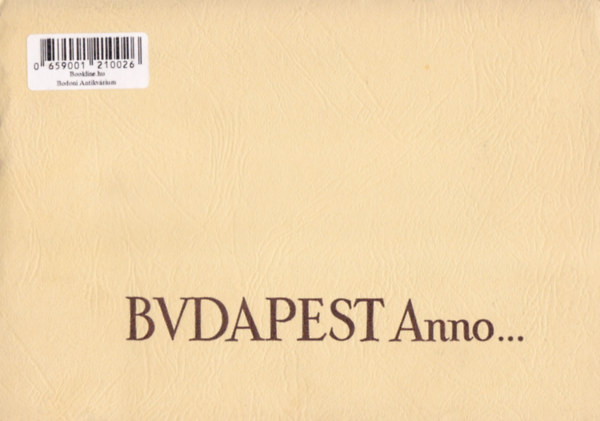 BVDAPEST Anno... (5 db selyem nyomott k�p)