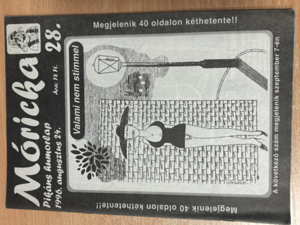 Móricka 28 - 1996. augusztus