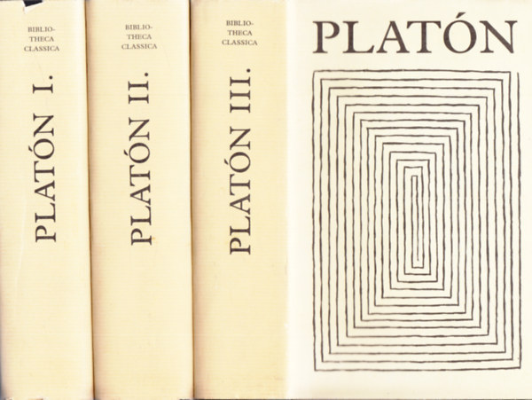 Platon - Platn sszes mvei I-III. (Bibliotheca Classica)