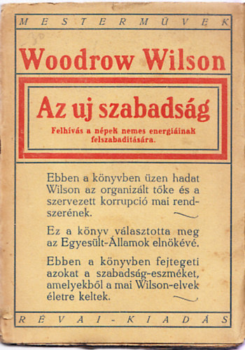 Wilson - Az uj szabads�g