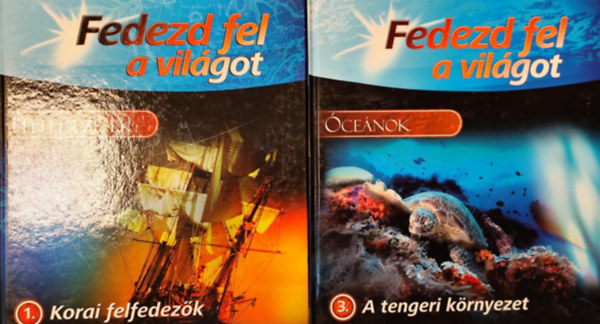 2 db Fedezd fel a vil�got k�tet