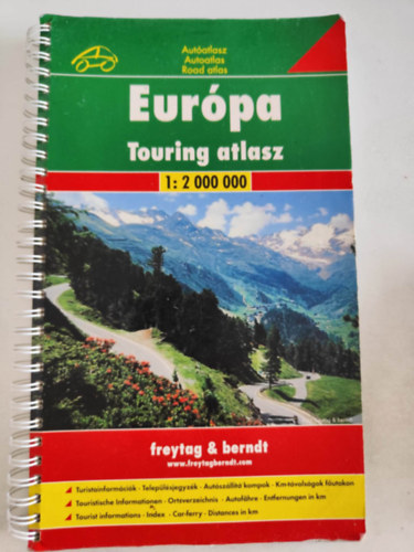 Eur�pa touring atlasz