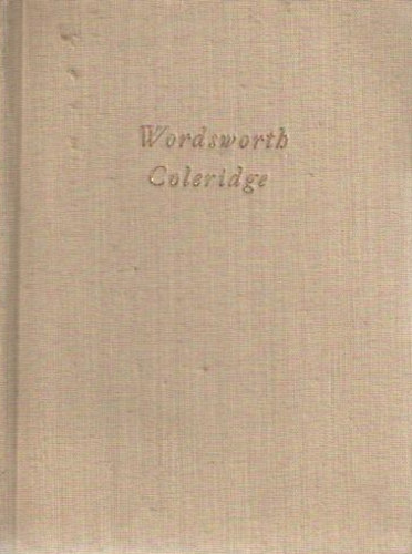 Wordsworth-Coleridge - Wordsworth �s Coleridge versei