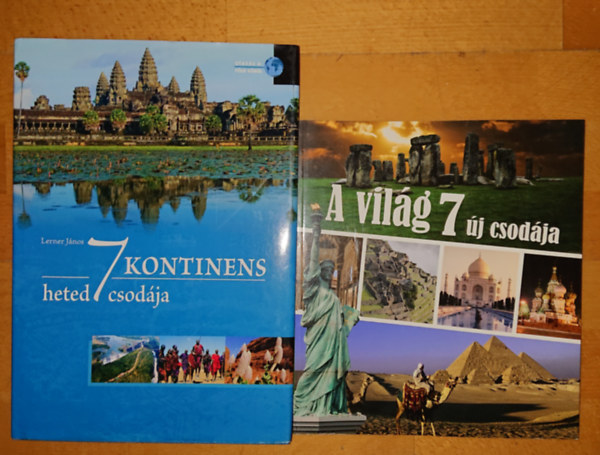 2 knyv a vilg csodirl: 7 kontinens heted7 csodja, A vilg 7 j csodja