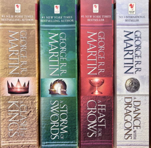 George R. R. Martin - Game of Thrones II-V: A Clash of Kings + A Storm of Sword: + A Feast for Crows + A Dance with Dragons