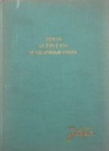 T�m�k az 1961. �vi munkaprogramb�l (J�rm�fejleszt�si Int�zet)