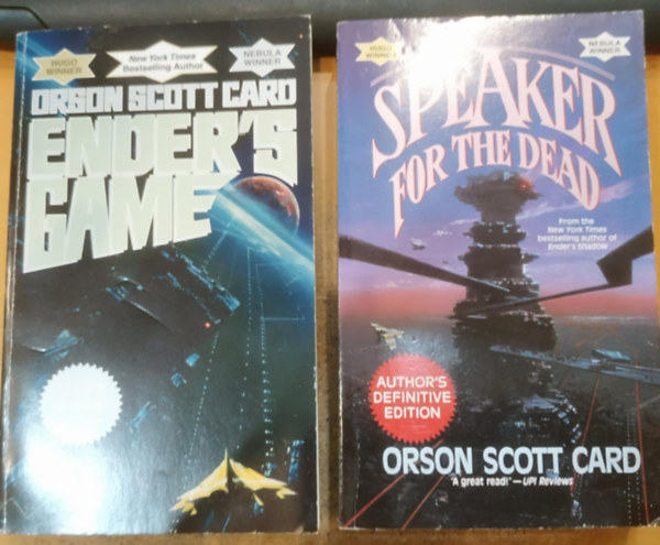 Orson Scott Card - 2 db Orson Scott Card: Ender's Game + Speaker for the Dead
