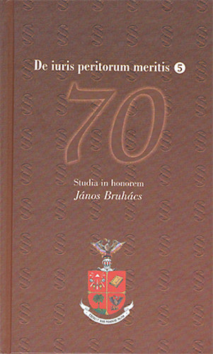 Ernszt Ildik  (szerk.) - Studia in honorem Jnos Bruhcs