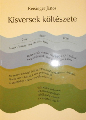 Reisinger Jnos - Kisversek kltszete