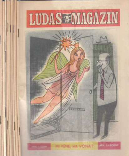 Tabi László (főszerk.) - Ludas magazin 1975/1-12. (teljes évfolyam, lapszámonként)