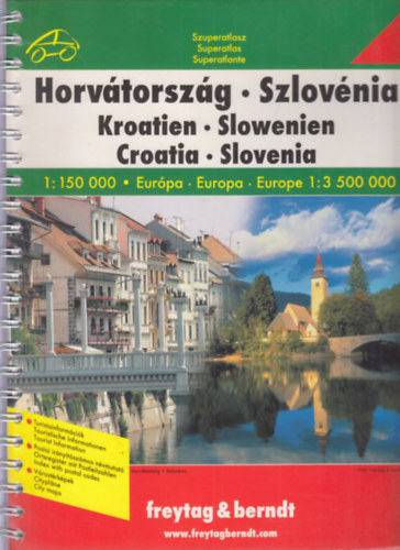 Horvtorszg - Szlovnia szuperatlasz (1:150 000)