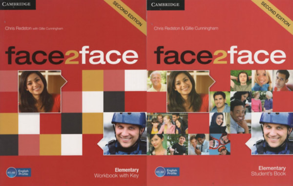 Gillie Cunningham Chris Redston - face2face Elementary Student's Book + Workbook with Key