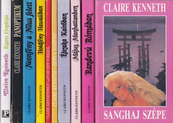 Claire Kenneth - Claire Kenneth könyvcsomag 10 db