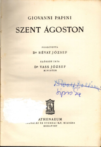 Papini - Szent goston