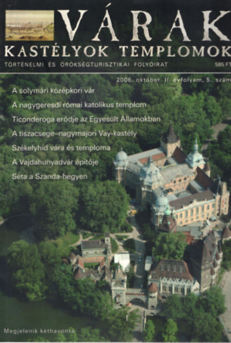 Ksa Pl - Vrak, kastlyok, templomok 2006. oktber II. vfolyam 5. szm