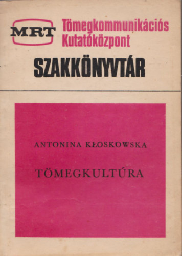 Antonina Kloskowska - Tmegkultra