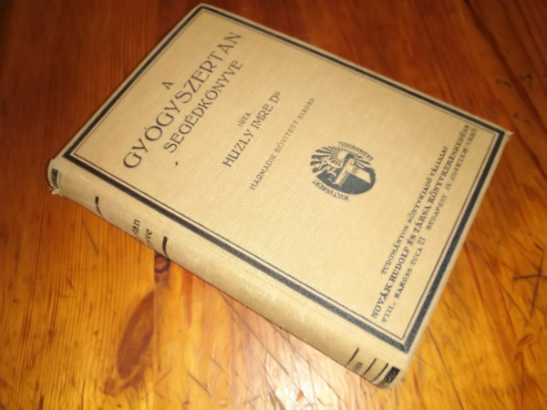 Huzly Imre - A gy�gyszertan seg�dk�nyve