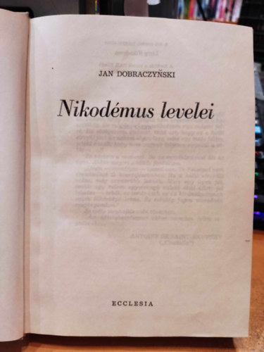 Jan Dobraczynski - Nikodmus levelei