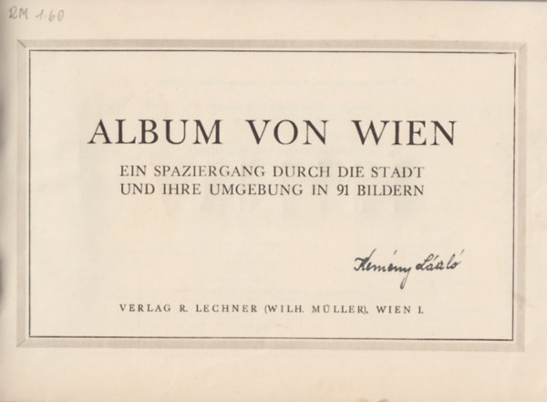 Album von Wien - Ein spaziergang durch die stadt und ihre umgebung in 91 bildern
