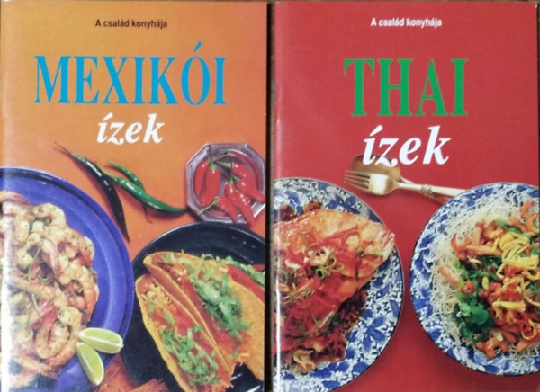 Piros Christa (szerk.) - "A család konyhája" könyvcsomag (2 receptfüzet)