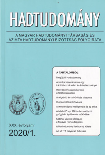 Hadtudom�ny XXX. �vfolyam 2020/1.