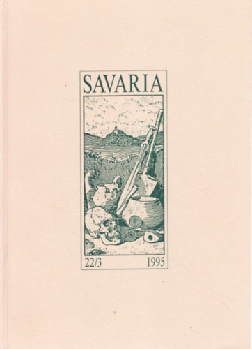 Savaria - A Vas megyei Mzeumok rtestje 22/3. (1992-1995)