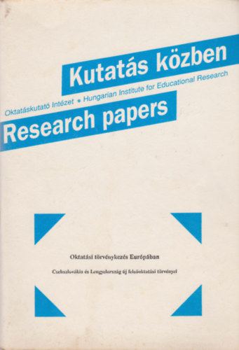 Set�nyi J�nos - Oktat�si t�rv�nykez�s eur�p�ban