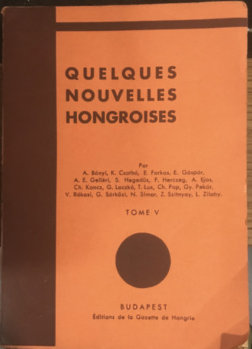Quelques Nouvelles Hongroises