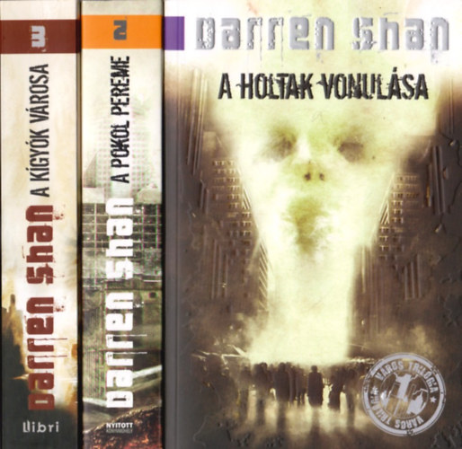 Darren Shan - Vros-trilgia 1-3. (A holtak vonulsa, A pokol pereme, A kgyk vrosa)