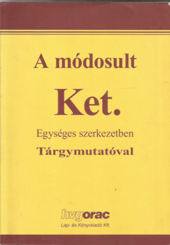 A mdosult Ket.