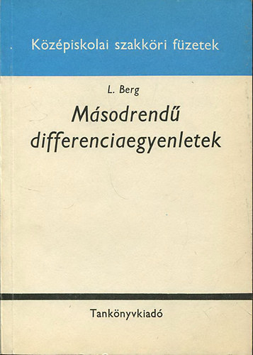 L. Berg - Msodrend differencilegyenletek