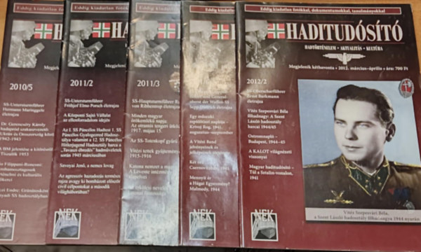 Sarkady Istv�n - 5 db Haditud�s�t� - Hadt�rt�nelem - Aktualit�s - Kult�ra (Lapsz�mok a term�klapon)