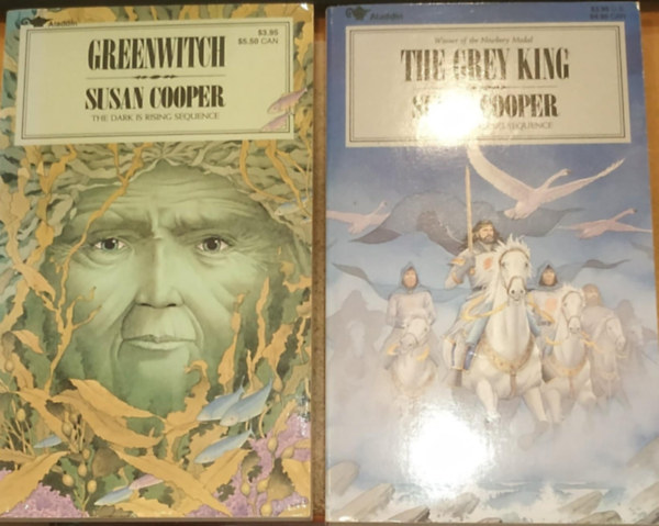 Susan Cooper - 2 db Susan Cooper, The Dark is Rising Sequence: Greenwitch + The Grey King