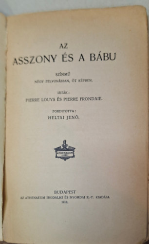 Heltai Jen�  ( ford�t� ) - Az asszony �s a b�bu
