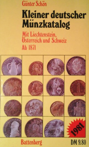 Gnter Schn - Kleiner deutscher Mnzkatalog - Ab 1871