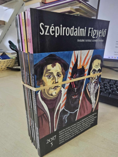 7db Sz�pirodalmi figyel�: 2012/2, 3, 5, 6 + 2017/1, 3, 5