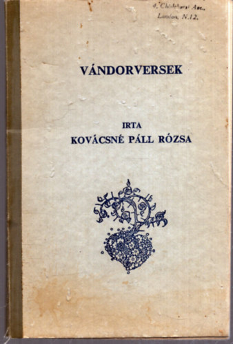 Kovcsn Pll Rzsa - Vndorversek