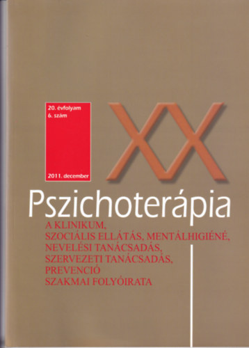 Pszichoter�pia 20. �vfolyam 6.sz�m 2011.december