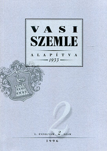 Vasi szemle - L. vf. 2.szm, 1996