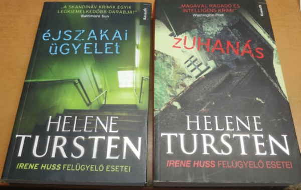 Helene Tursten - jszakai gyelet + Zuhans (2 ktet)