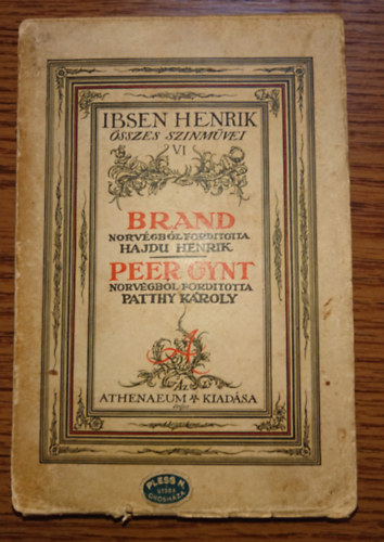Ibsen Henrik - Brand/Peer Gynt