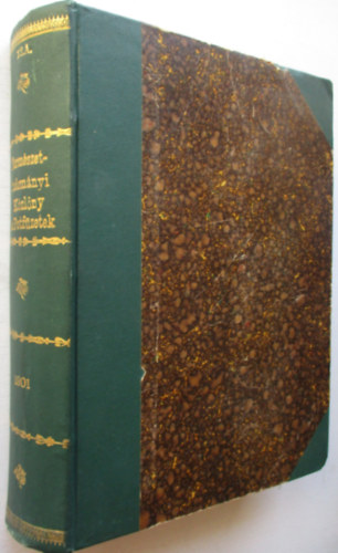 Term�szettudom�nyi K�zl�ny, 1901/377-388 f�zet �s LIX-LXIV p�tf�zet