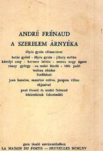 Andr� Fr�naud - A szerelem �rny�ka