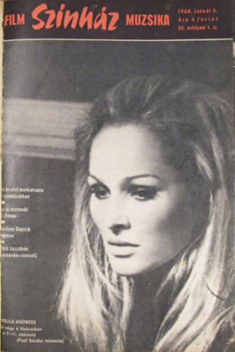 Demeter Imre  (szerk.) Hmori Ott (fszerk.) - Film Sznhz Muzsika XII. vf. 1-51. szm, 1968 (Egybektve)