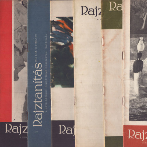 Rajztanítás - Az Oktatási Minisztérium módszertani folyóirata - VI.évf. 1964/1-6.szám teljes évfolyam