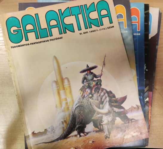Galaktika-VI. évfolyam 1-12. (112-123.) szám, 1990. (teljes évfolyam, számonként)