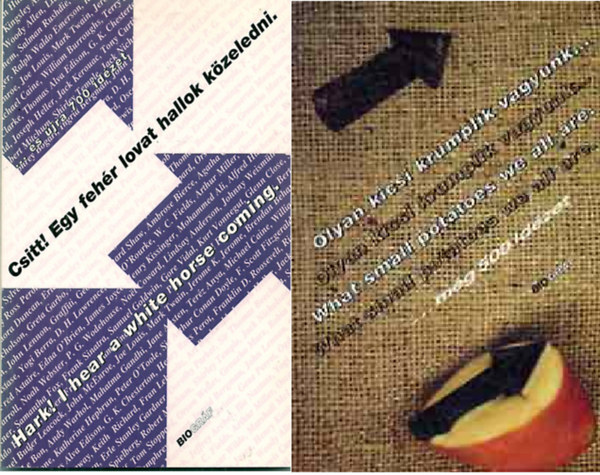 Zalotay-Salamon (szerk.) - Csitt! Egy fehér lovat hallok közeledni - Hark! I hear a white horse coming + Olyan kicsi krumplik vagyunk...még 500 idézet ( 2 kötet )