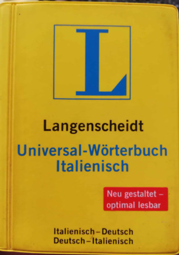 Langenscheidt Universal-W�rterbuch Italienisch